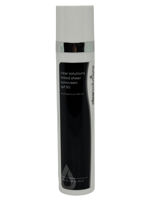Clearsolutions Tinted Sheer Sunscreen SPF 50